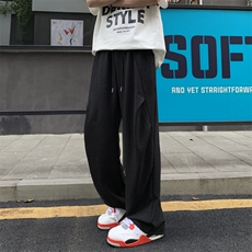 A429-YK177-特P30夏季透气轻薄褶皱垂感冰感弹力休闲裤，男装休闲裤，电商A429