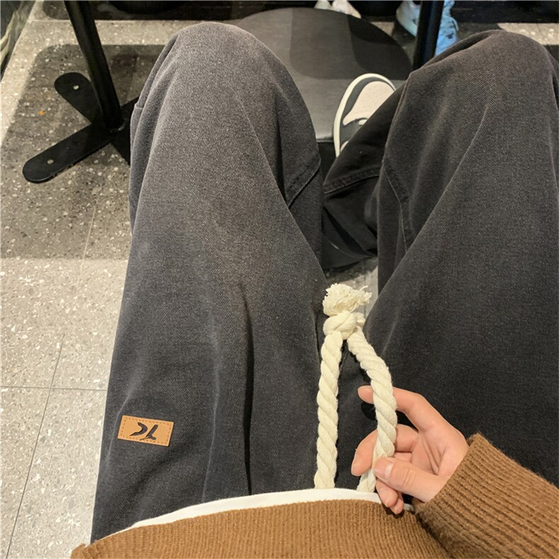 港风潮男牛仔裤嘻哈ins潮高街潮流痞帅长裤N01620-P48,男装牛仔裤,星座308B-2