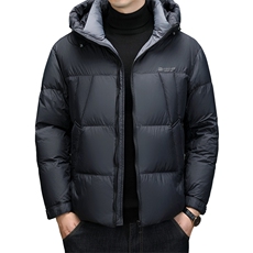 CSYR93991钱塘2020-2简约休闲厚款百搭冬季中年男士羽绒服P220，男装羽绒服，钱塘207-2