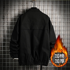 280斤可穿立领棉衣棉服男2023冬季新款慵懒风加棉外套加肥加大码，男装棉衣，钱塘717(原712)