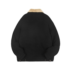 现货加绒牛仔棉服男冬季棉衣外套羊羔绒翻领夹克毛领MY1089-P110，男装夹克，星座1103-3
