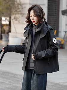 高端鹅绒女两件套2025冬季新款连帽保暖加厚派克服(内含报告）图片