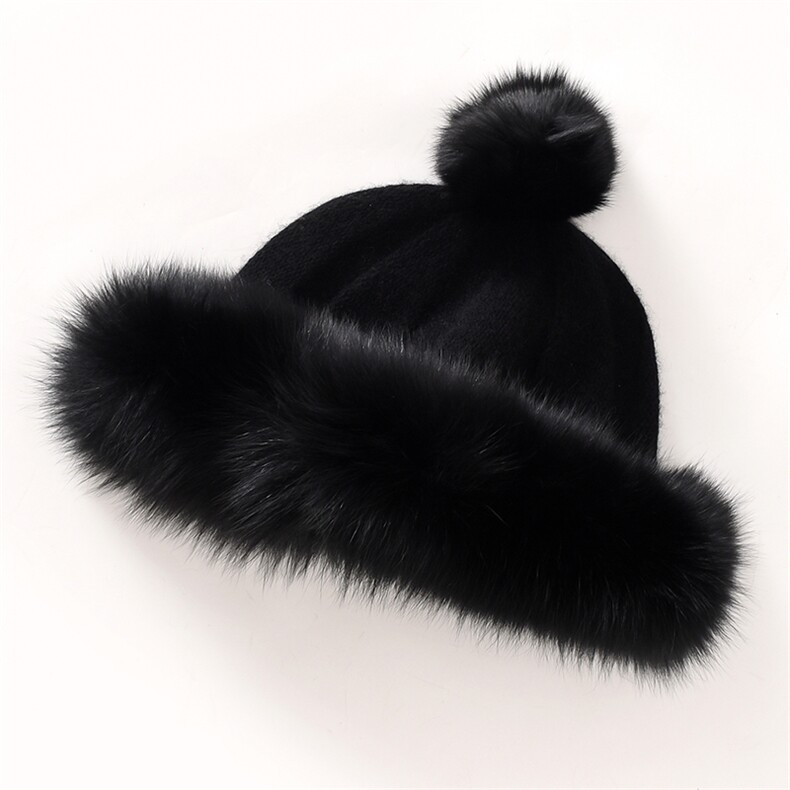 时尚保暖山羊绒八角毛圈帽冬季必备潮流单品，帽子，蒙娇羊绒