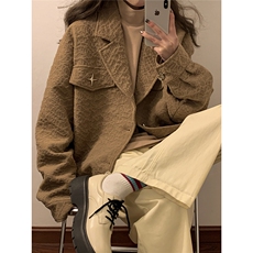 1中性风黄底美式夹克女潮牌夹克男情侣大码外套女JK8748P95控128，男装夹克，星座226-2