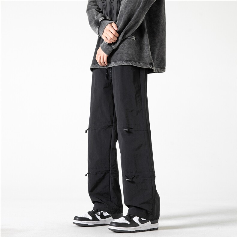 抖音品质春季潮流新款户外松紧宽松休闲裤B315-K24012-P50控68,男装休闲裤,电商B315