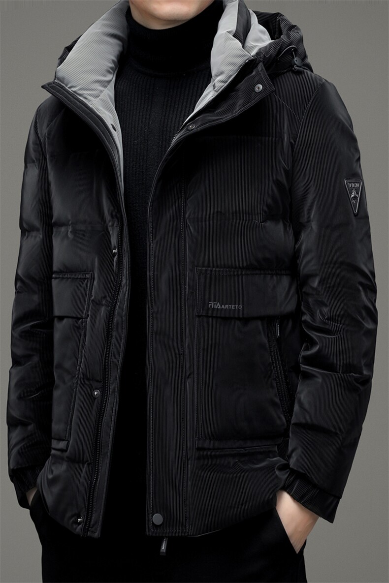 男装冬季新款保暖厚款男士外套潮流宽松羽绒服外套ZELD9816-P350,男装羽绒服,电商B212（原钱塘6029）