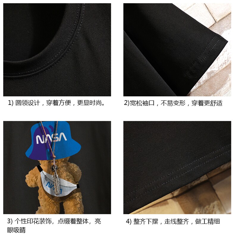 纯棉短袖t恤男大码半袖打底衫宽松体恤衫砖墙挂拍DX17288-P20,男装T恤,电商A040A