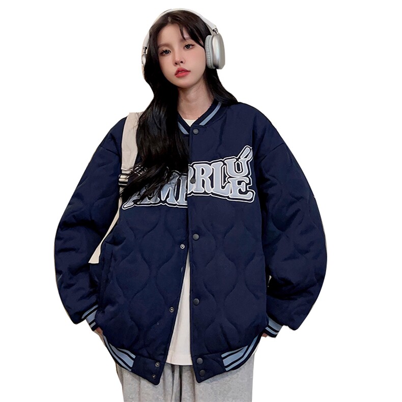 A181-P108棉服冬装连帽可拆卸新款学生棉袄短款棒球棉衣外套,男装棉衣,星座911