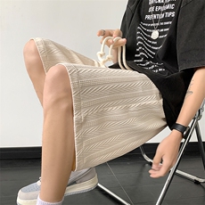 夏篮球冰丝短裤男设计感美式宽松抽绳休闲五分裤XZ514-2-1530-P38，男装牛仔裤，星座514-2(原B239)