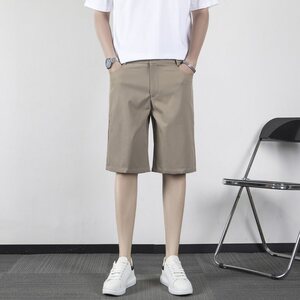 短裤男生2025夏季休闲裤薄款男生五分裤直筒坠感修身西裤 KA50图片