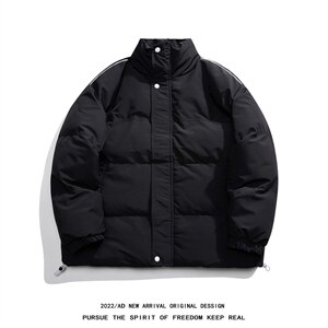 白底毛毯冬季基础款纯色加厚保暖百搭立领棉衣MY351P115控158图片