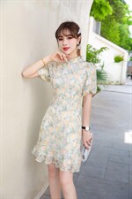 22年夏装新款连衣裙，女装连衣裙，菲雪妮