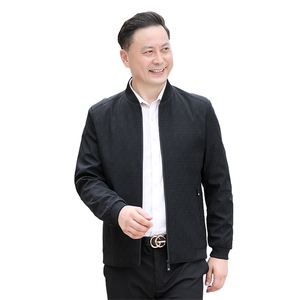 NN9961钱塘2020-3中年男士春秋薄款时尚休闲简约夹克外套P62图片