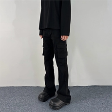 1506-1/NK551/P46大口袋工装裤男女潮牌美式高街修身显瘦微喇叭裤，男装工装外套，星座1506-1