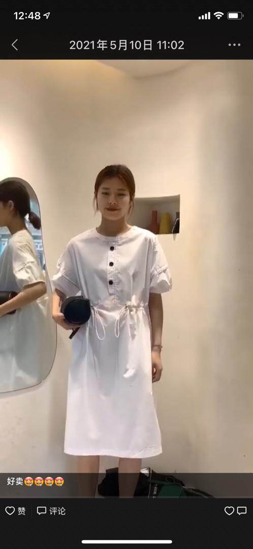 韩版休闲连衣裙，女装连衣裙，依多坊