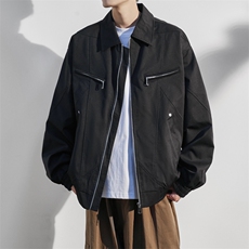 JK8872-P75L-9XL2025秋冬新款翻领夹克外套控128，男装夹克，星座109