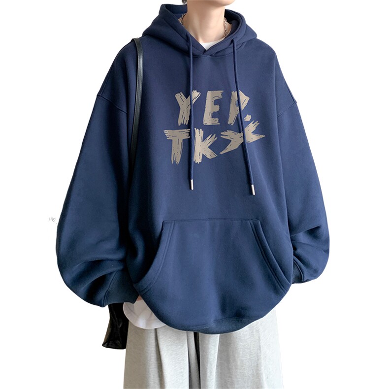 ！连帽圆领卫衣男装港风帽衫男LM146-P35,男装卫衣,电商B367