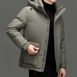 BZB2366钱塘2020-2商务休闲百搭简约冬季厚款中年男士羽绒服P240图片
