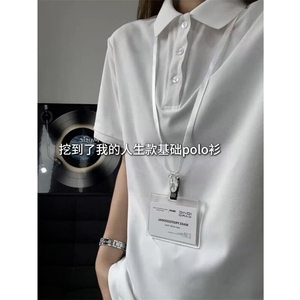 【网图】B221 美式ins修身翻领polo衫短袖T恤SY2547-特P15控39图片