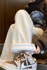 8XL-M秋款特大码胖子运动裤灯芯绒卫裤男9028P45控58，男装休闲裤，电商D206-1