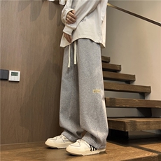 抖音得物品质百搭休闲卫裤212-2-DY149-特P40加绒特P45，男装休闲裤，星座808A-1