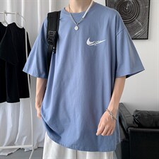 男士短袖T恤潮牌半袖男装2024新款衣服男夏季A161-2-T0883-P20，男装T恤，电商A161-2