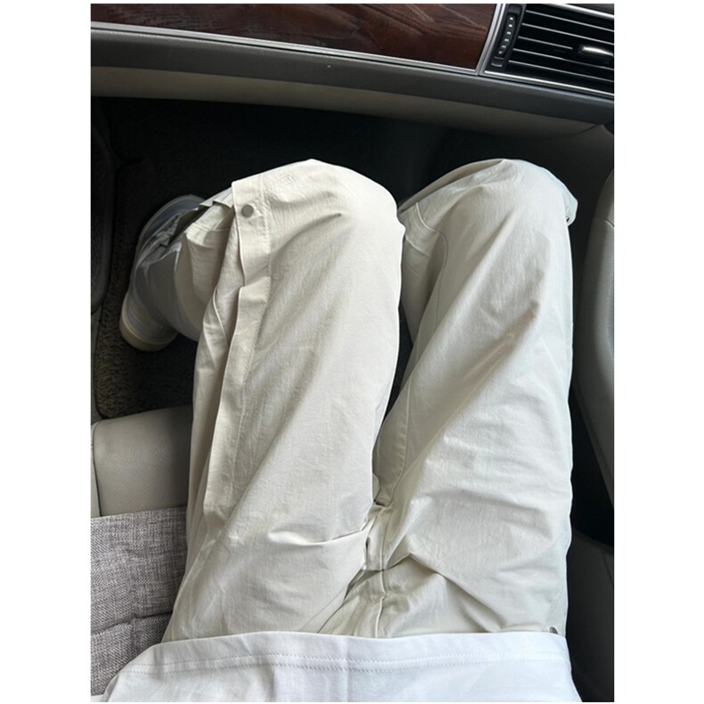 工装裤子男设计感直筒长裤宽松休闲裤复古阔腿裤KC07,男装休闲裤,星座1116A（原606A-3）