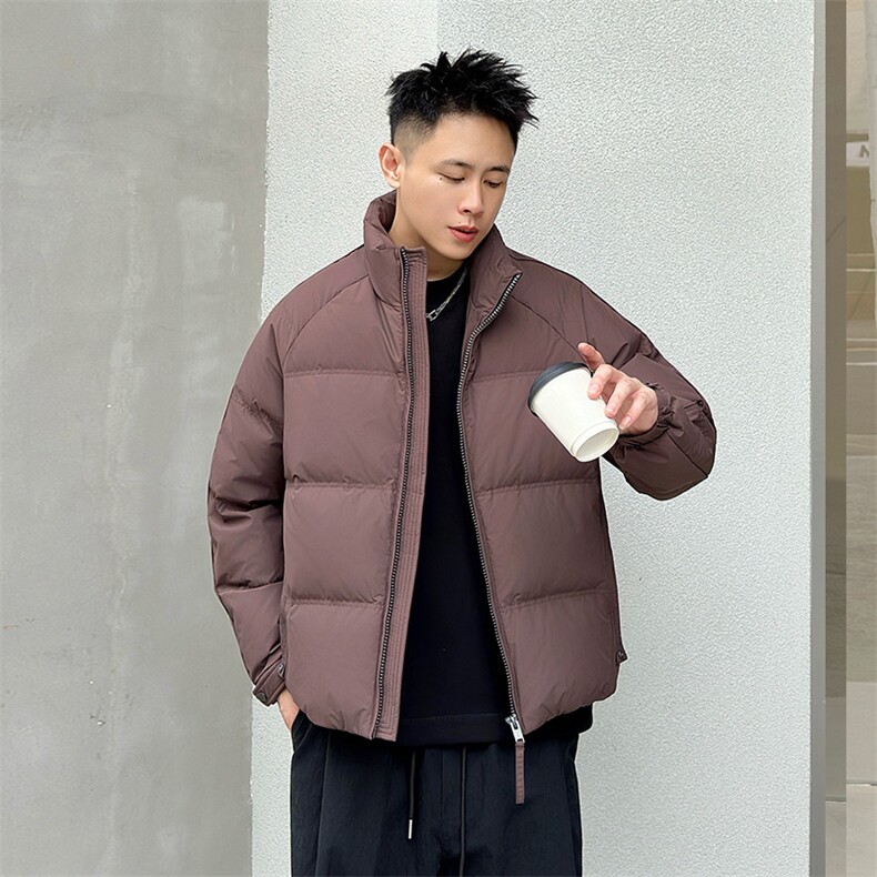 2025冬季标90绒立领白鸭绒羽绒服大码   跑量款  301-p270图片