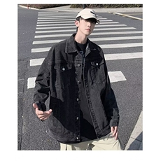 高街vibe美式撞色十字架外套欧美街头ins穿搭高级感夹克WT605p80，男装夹克，星座1013