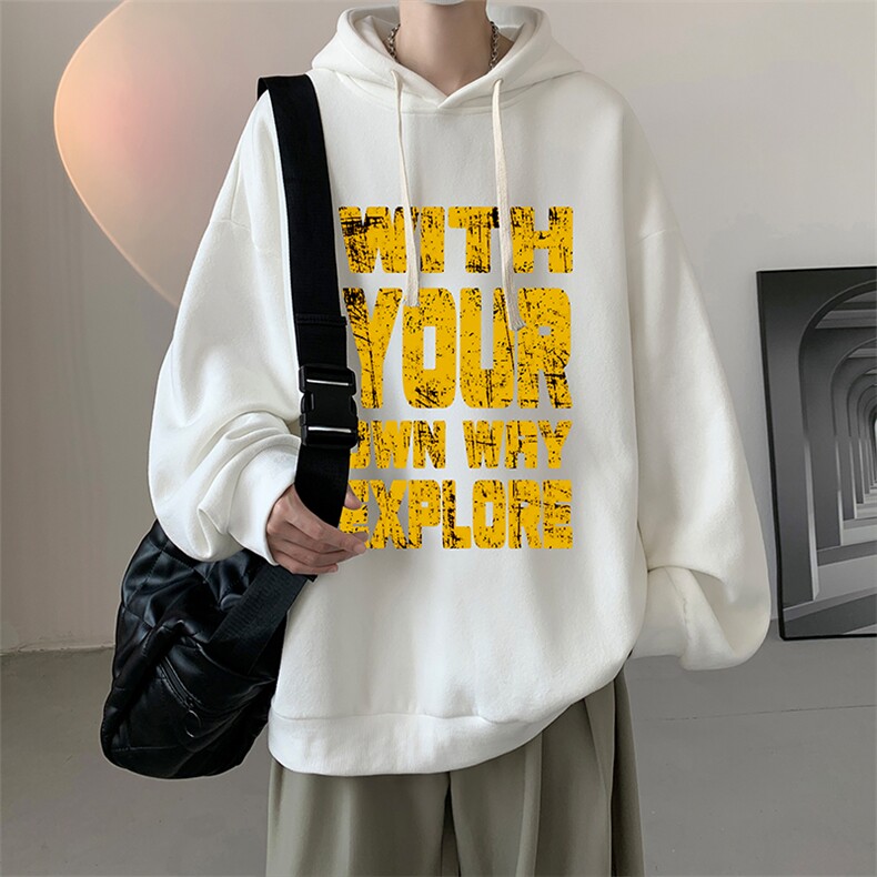 连帽卫衣男大码胖子帽衫大号运动服WY2446-P35,男装卫衣,电商A040