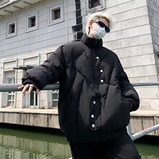 抖音直播加厚男装立领棉服宽松棉衣面包服外套XZ212-QMY012-P100，男装棉衣，星座212-1