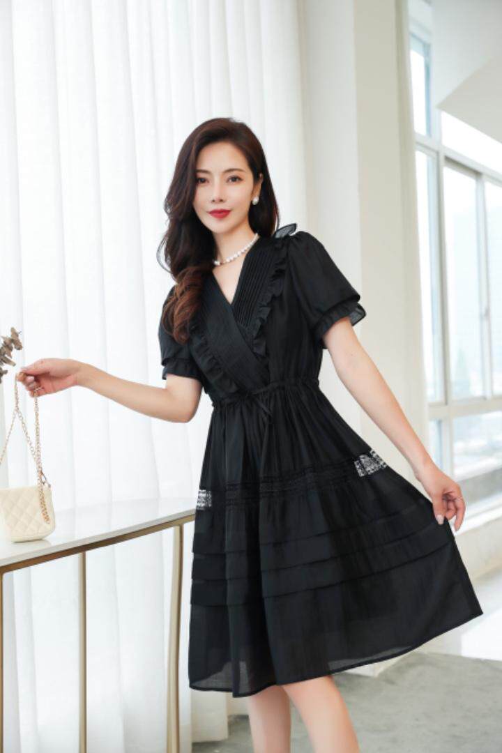 现货供应：面料连衣裙，女装连衣裙，拉思维加丝