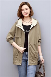 风衣女短款春秋季2021新款韩版休闲宽松矮小个子外套潮图片