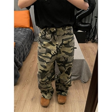 【网图有货】迷彩工装裤阔腿美式复古hiphop裤子高街8265LL-特P48，男装工装外套，星座1007（原301D）