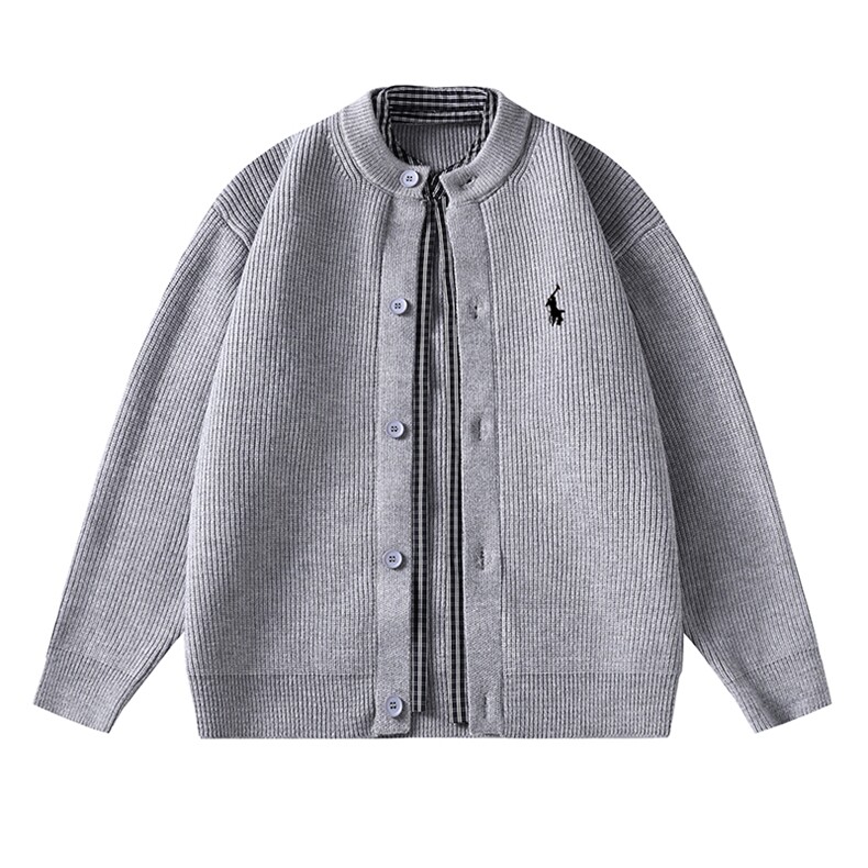 【新品】8750-P802025年秋季新款时尚毛衣针织开衫男士宽松长袖,男装针织衫/毛衣,电商A113