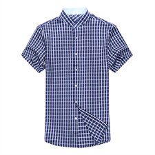 GBN513-1夏季新款男式休闲衬衫纯短袖时尚衬衣P480，男装衬衫，电商B360