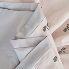 新款水洗夏被四件套，被套/被芯，一起卖家纺