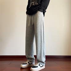 ！2025夏季新款男士华棉卫裤情侣直筒运动裤WK2042特P40，男装休闲裤，电商B220