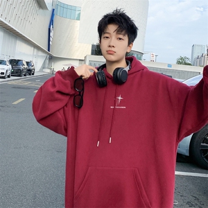 ！连帽圆领卫衣男装港风帽衫男 LM190-P35图片