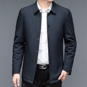 DZ62288钱塘2020-3中年男士商务休闲百搭冬季厚款羽绒服P170图片