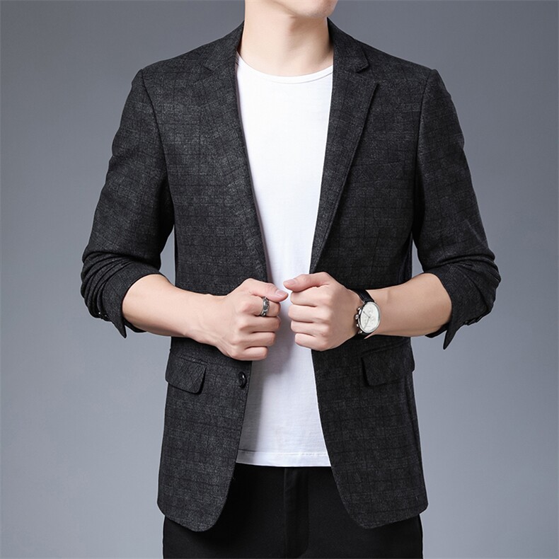 M20728钱塘2020-2秋冬男士高端商务休闲便服单西P170控价不低308图片