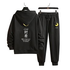 TL8047-P80连帽卫衣套装男运动套装两件套砖墙挂拍，男装卫衣，电商A040A