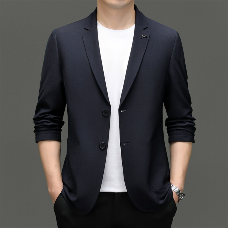 秋季新款西装男西服简约外套西服商务休闲小西装单西,男装夹克,电商B360