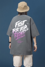 夏上新潮牌男女中性风2023时尚纯印花短袖T恤1166-P38控价58，男装T恤，电商A441-1