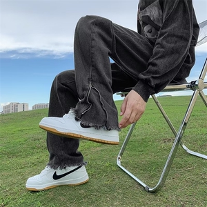 青春流行ins男直筒水洗牛仔裤T8806 P43图片