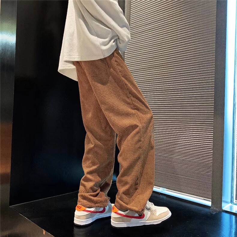 长裤运动裤男冬季加绒加厚休闲裤有弹玉米粒布K7035P45,男装休闲裤,星座1116-2