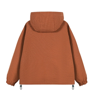 春季新款运动户外连帽防水抗污登山服冲锋衣白底图JK7811-特P85图片