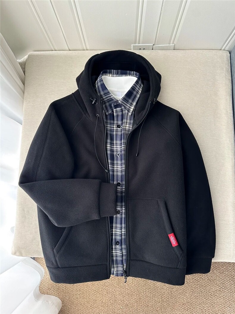 摇粒绒连帽拉链卫衣外套1302-GS02-P55成分100聚酯纤维,女装短外套,星座1302
