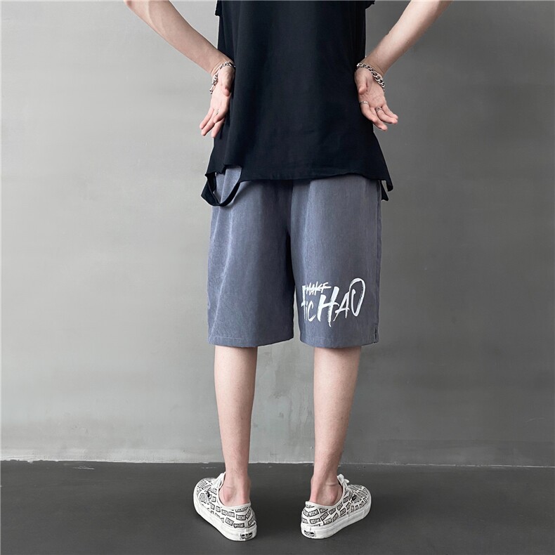 夏季运动沙滩短裤男士韩版宽松潮流百搭五分休闲裤子d,男装休闲裤,电商C305A