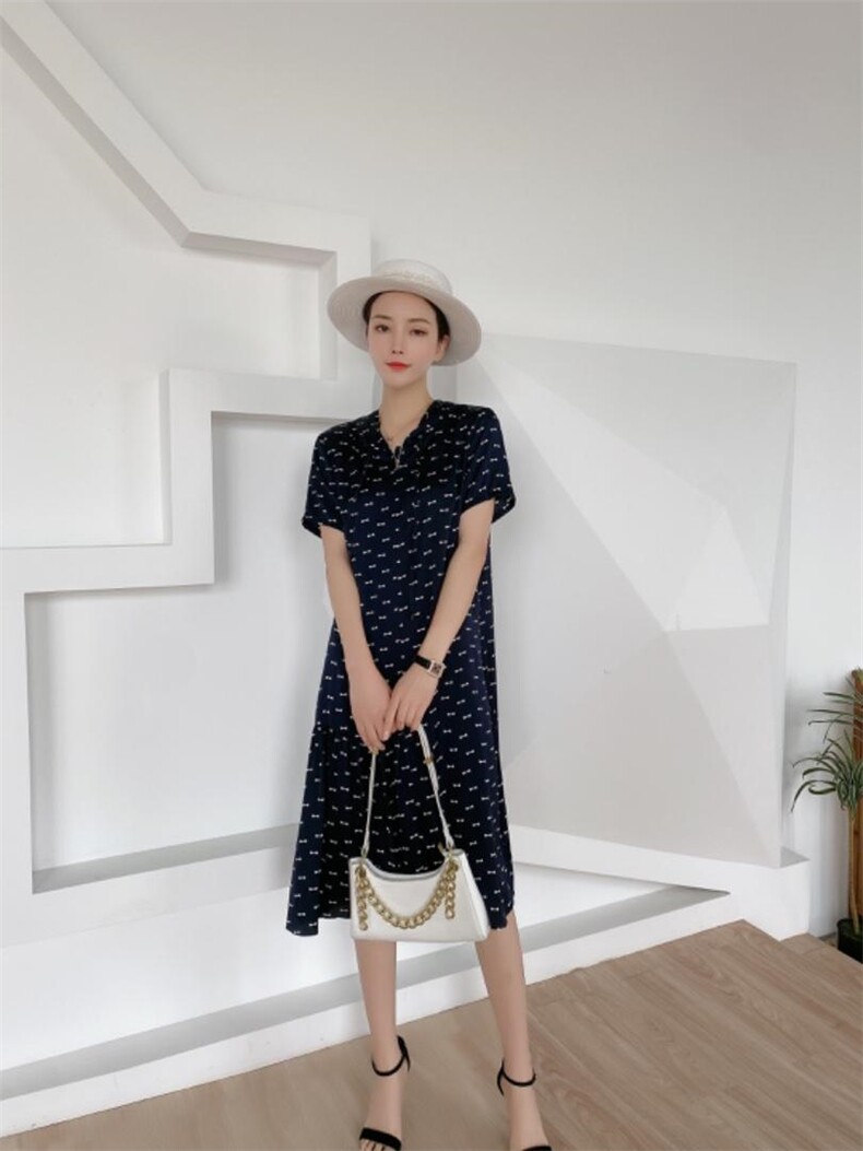 【现货】夏季新款韩版宽松带帽显瘦连衣裙，女装连衣裙，名怡